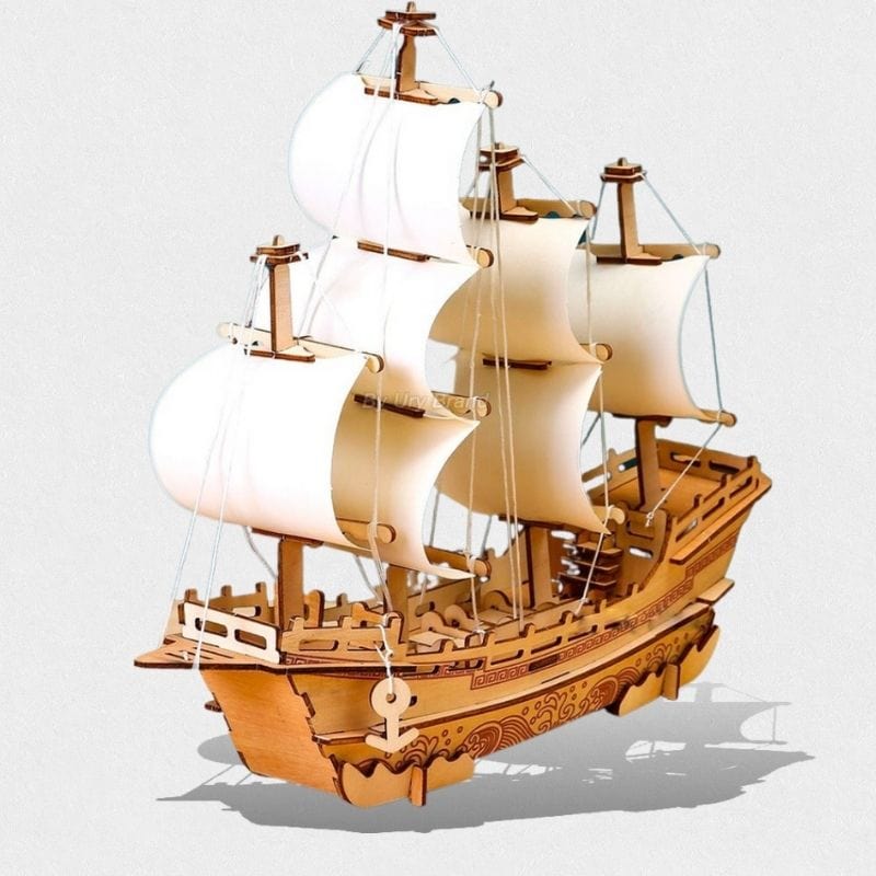 Maquette bateau pirate